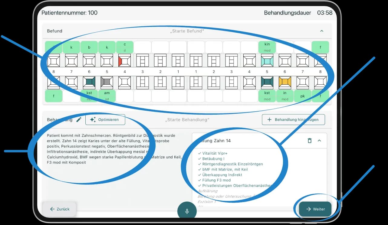 Doctos App – Übersicht