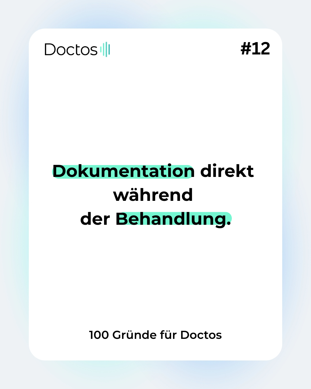 Dokumentation, die mitläuft statt hinterherzuhinken. Kein Zettel zwischen den Behandlungen, kein Nachtippen am Abend. Doctos hört zu, während du behandelst — fertig ist die Doku, wenn der Patient geht.  #Zahnarztpraxis #Praxisalltag #Dokumentation #KIinderZahnmedizin #Sprachdokumentation #DigitalePraxis #Doctos