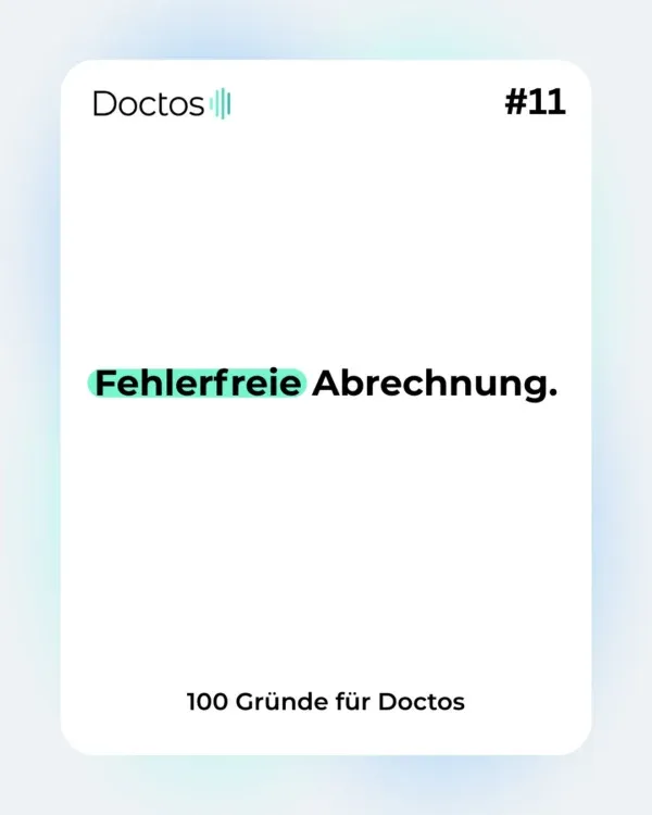 Grund #11 von 100: Menschen machen Fehler. Besonders nach...